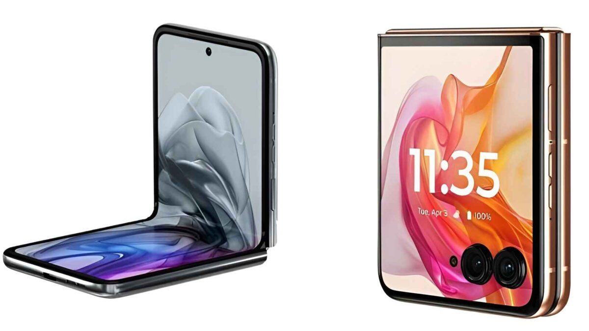 Motorola razr 60 AMOLED foldable display with 120Hz refresh rate