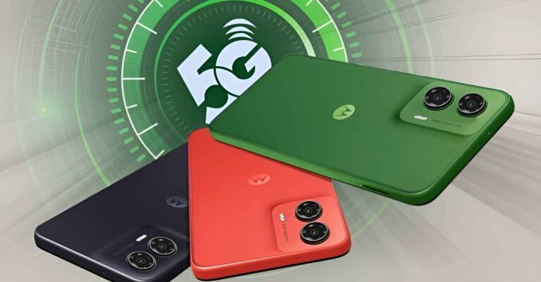 Moto G35 5G स्मार्टफोन जिसमें 50MP कैमरा, 5G सपोर्ट और स्टाइलिश डिजाइन दिया गया है