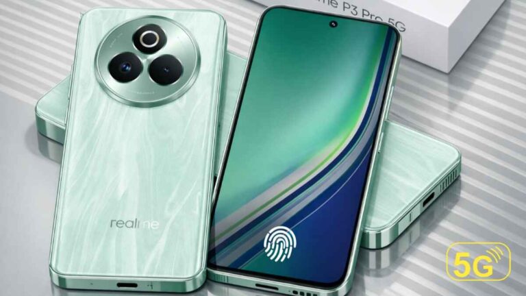 realme P3 Pro 5G smartphone with 6000mAh battery and 1.5K OLED display